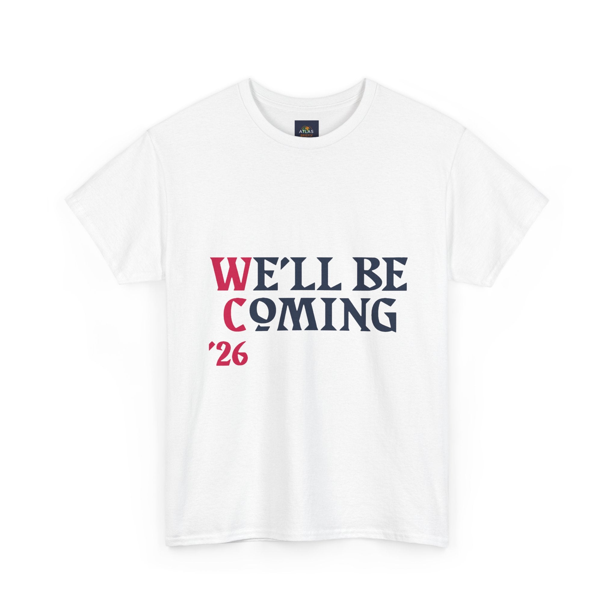 "We'll Be Coming '26" Scotland World Cup T-Shirt | Premium Tartan Army Fan Gear