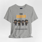 CoD Squad Tee for Gamers: The Grind Never Stops
