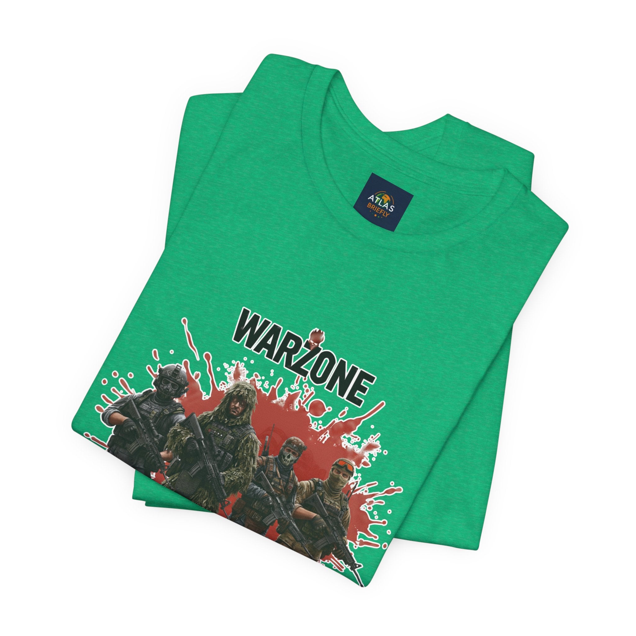 Warzone Drop T-shirt for Squad's Fashion Sense and Diverse K/D Ratio