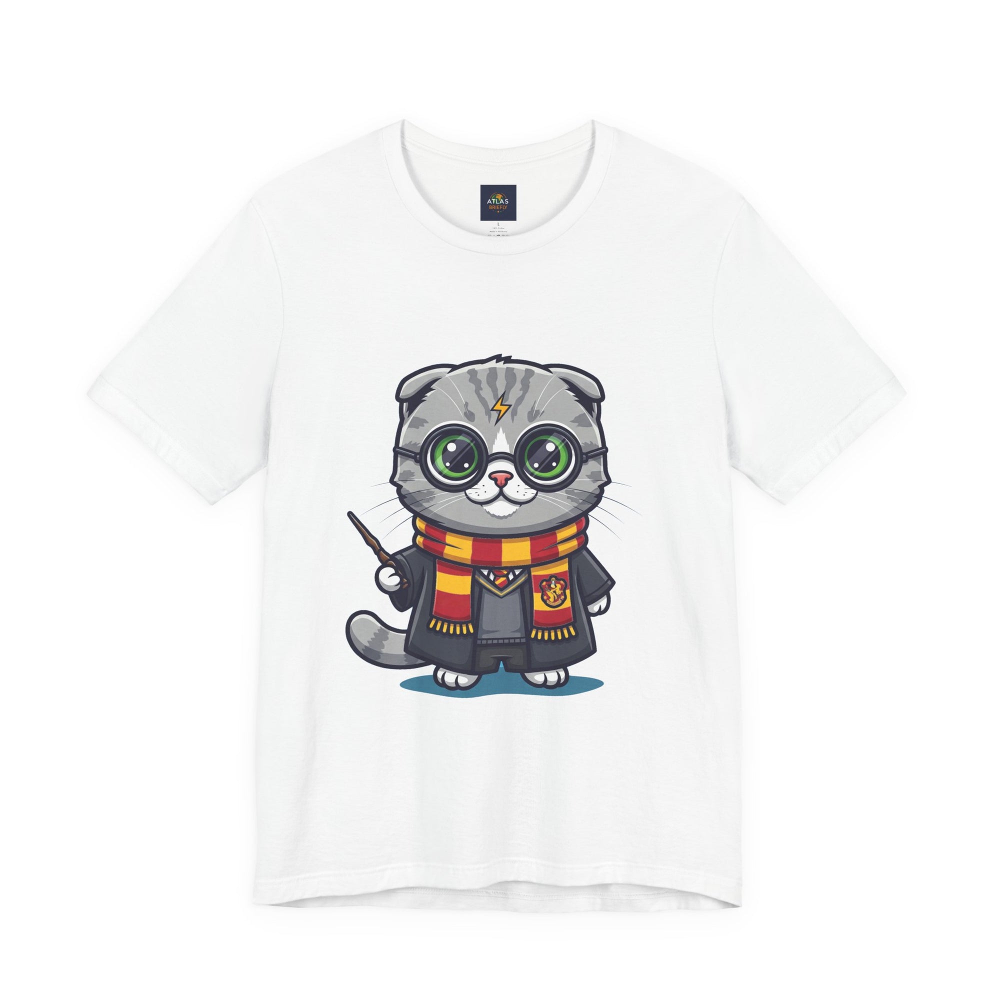 Griffinclaw Harry Potter T-Shirt - Funny Wizarding World Tee | Cute Potter Cat Gift - Atlas Briefly