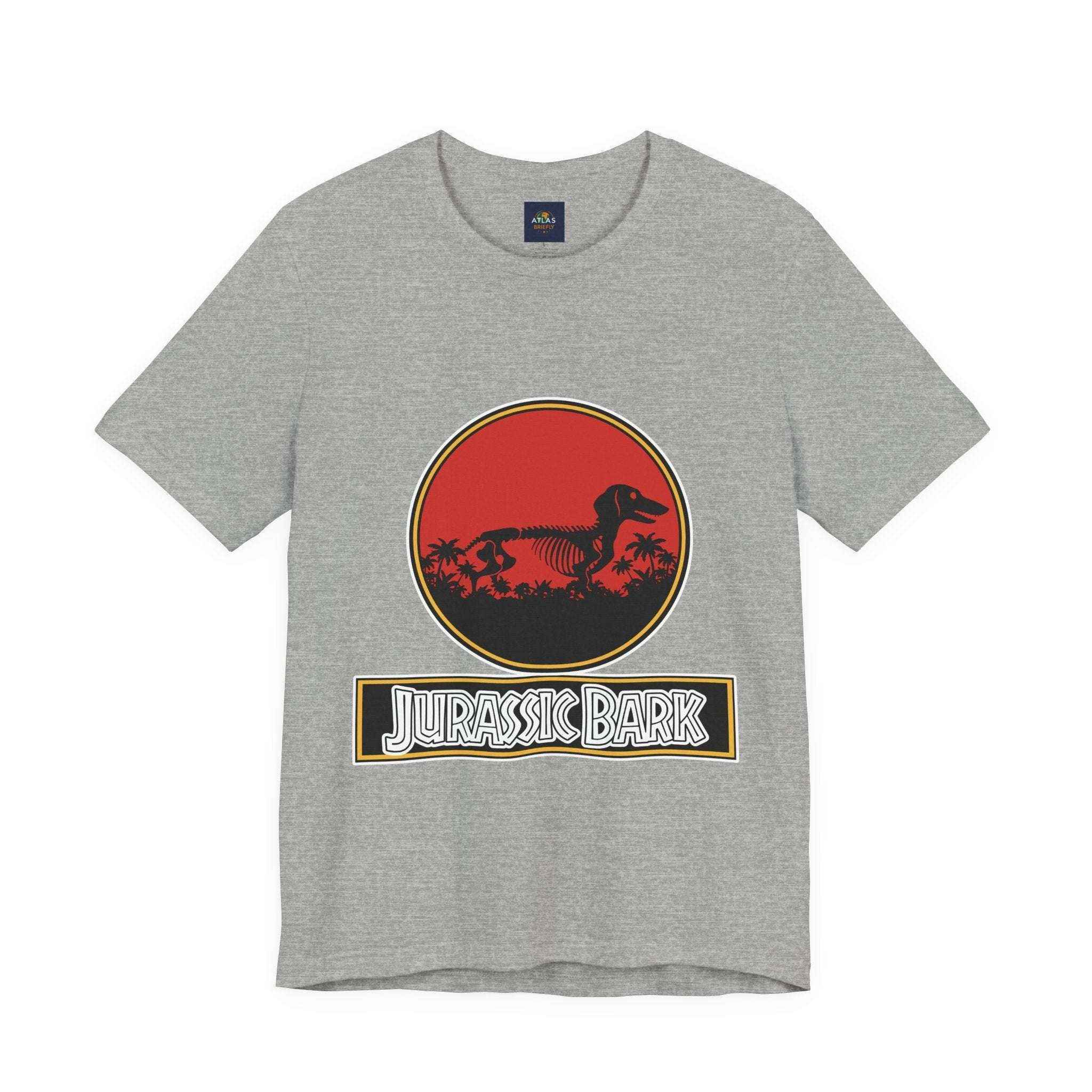 Dachshund Jurassic Bark T-Shirt - Perfect Wiener Dog Gift for Pet Lovers - Atlas Briefly