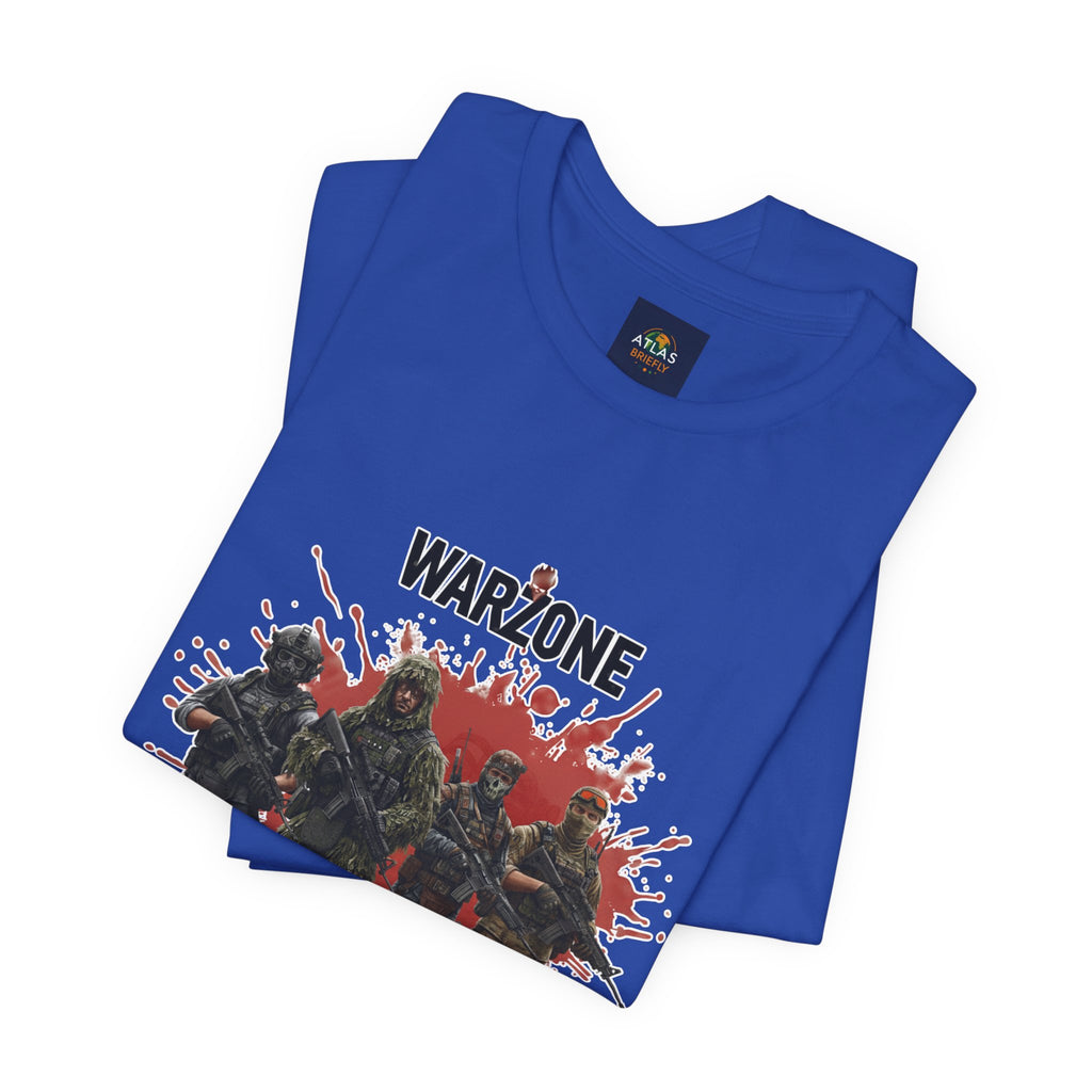 Warzone Drop T-shirt for Squad's Fashion Sense and Diverse K/D Ratio