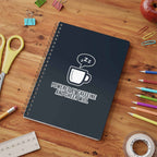 Powered by Caffeine Notebook - Coffee Notes - EU Version - Atlas Briefly