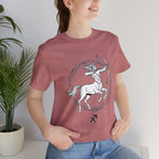 Sagittarius Zodiac Tee for Unisex Wear