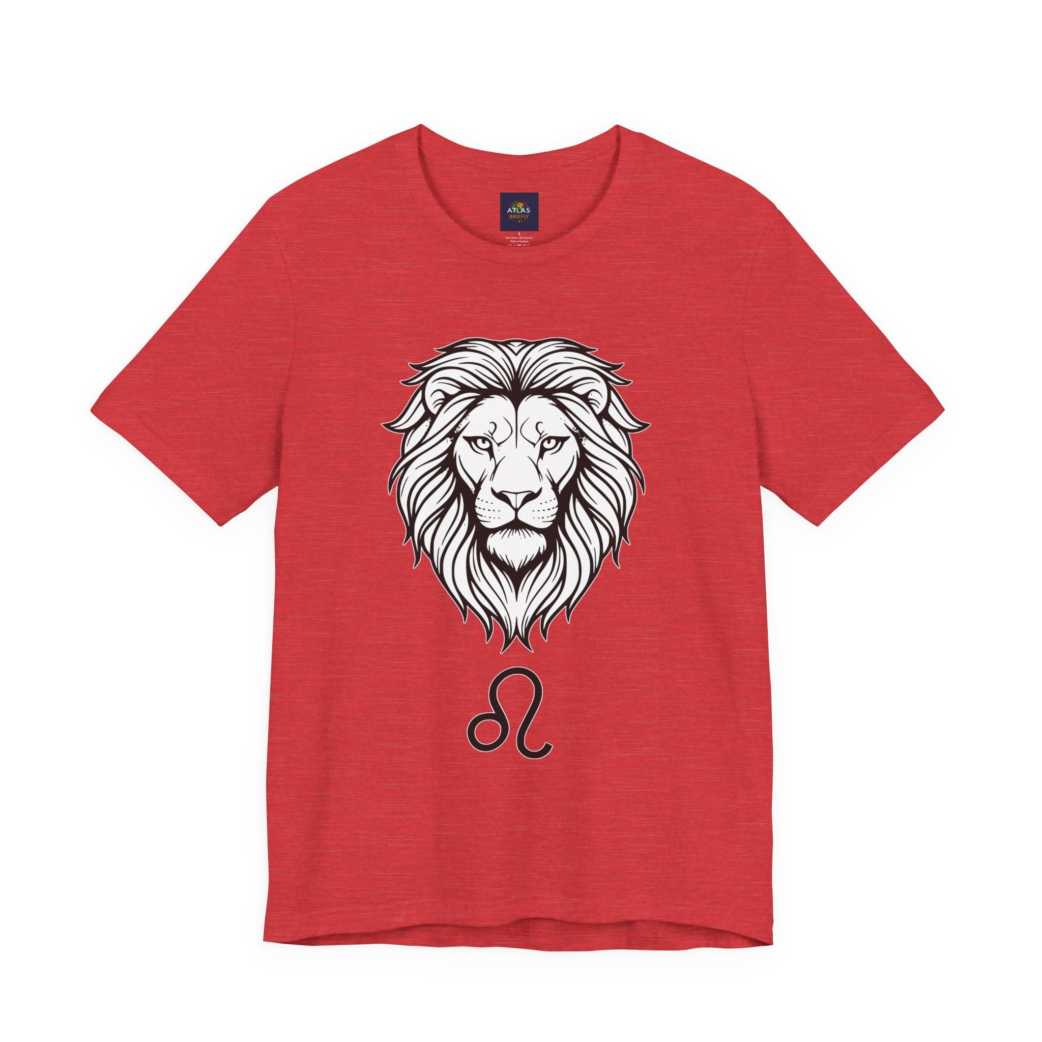 Leo Zodiac T-shirt- Black & White Leo unisex Shirt