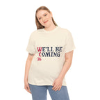 "We'll Be Coming '26" Scotland World Cup T-Shirt | Premium Tartan Army Fan Gear
