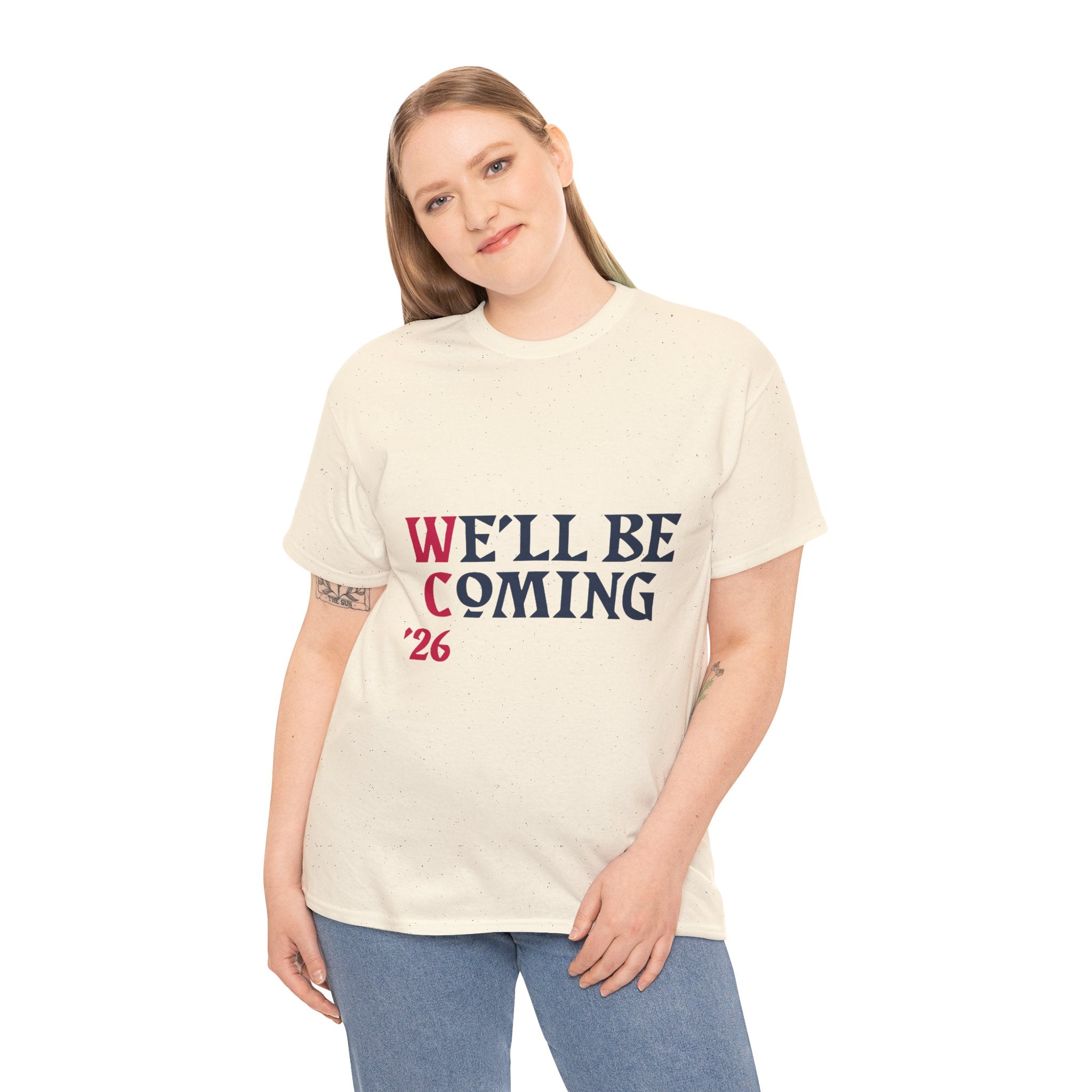 "We'll Be Coming '26" Scotland World Cup T-Shirt | Premium Tartan Army Fan Gear