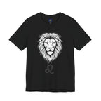 Leo Zodiac T-shirt- Black & White Leo unisex Shirt
