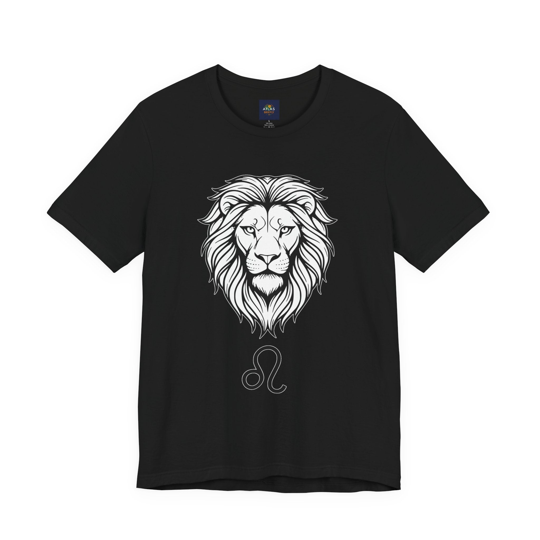 Leo Zodiac T-shirt- Black & White Leo unisex Shirt