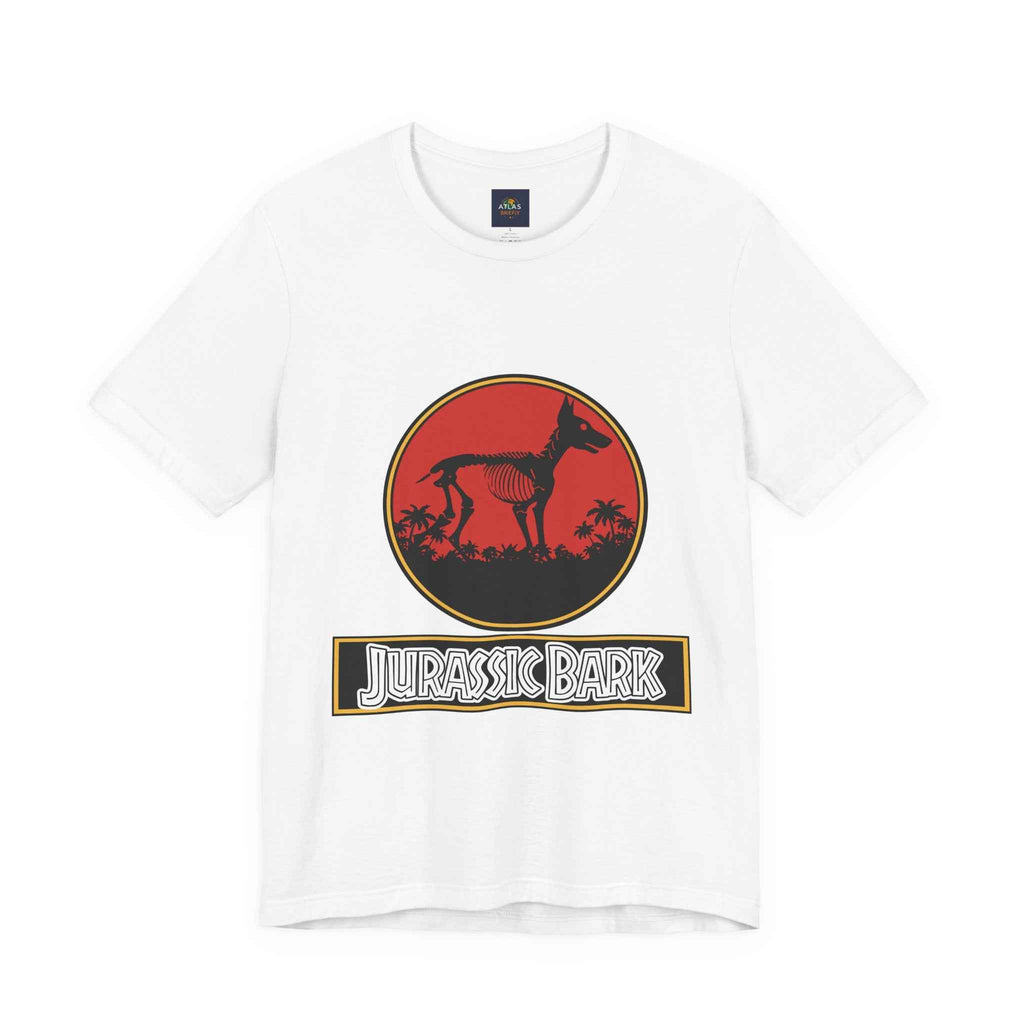 Doberman T-Shirt for Dog Lovers - Jurassic Bark Design - Atlas Briefly