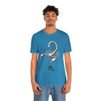 Scorpio Zodiac Tee - Unisex Minimalist Black and White Design