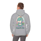 NamasTe-Rex Hoodie - Fun Yoga Dinosaur Sweatshirt for Comfort and Style - Atlas Briefly
