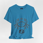 Cancer Horoscope T-Shirt - Stylish Astrology Tee for Cancer Zodiac Sign