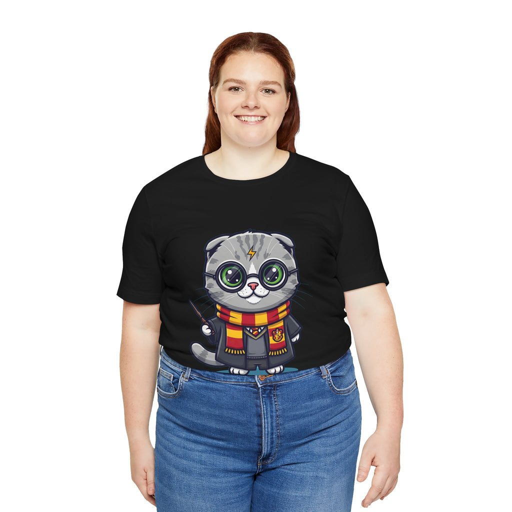 Griffinclaw Harry Potter T-Shirt - Funny Wizarding World Tee | Cute Potter Cat Gift - Atlas Briefly