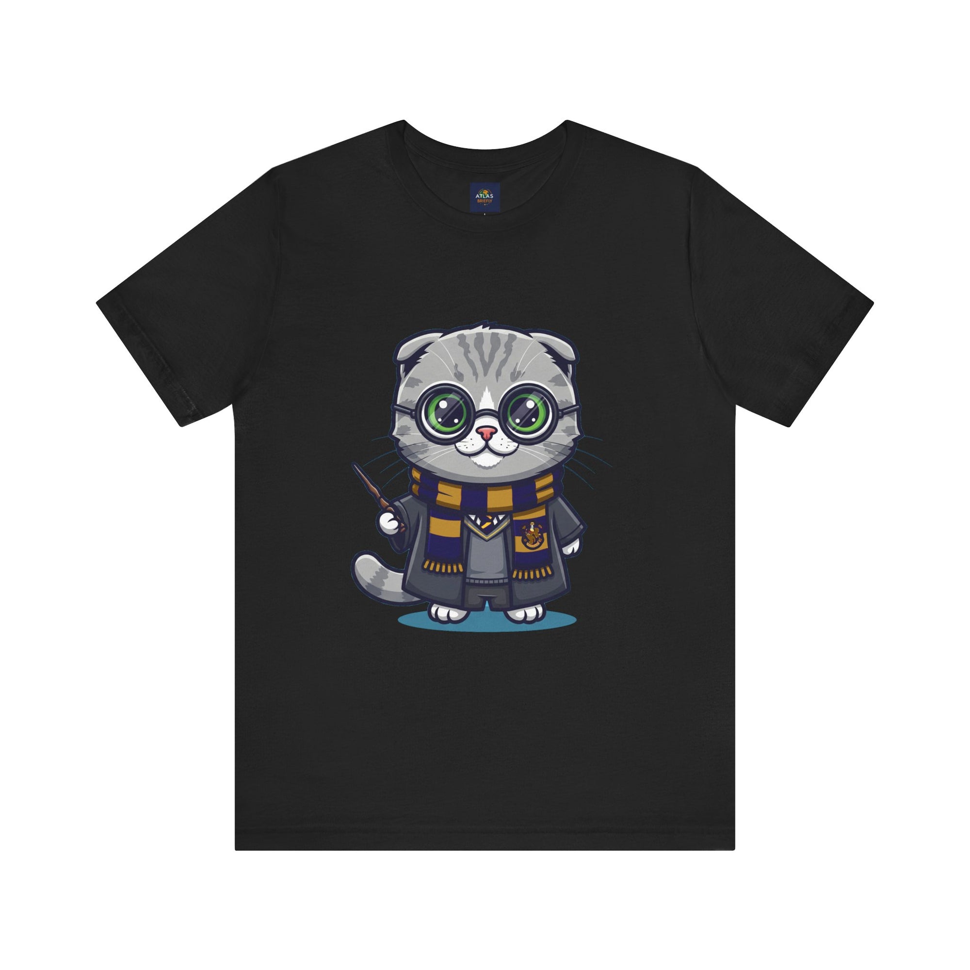 Ravenpaw Harry Potter T-Shirt - Funny Wizarding World Tee | Cute Potter Cat Gift - Atlas Briefly