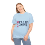 "We'll Be Coming '26" Scotland World Cup T-Shirt | Premium Tartan Army Fan Gear
