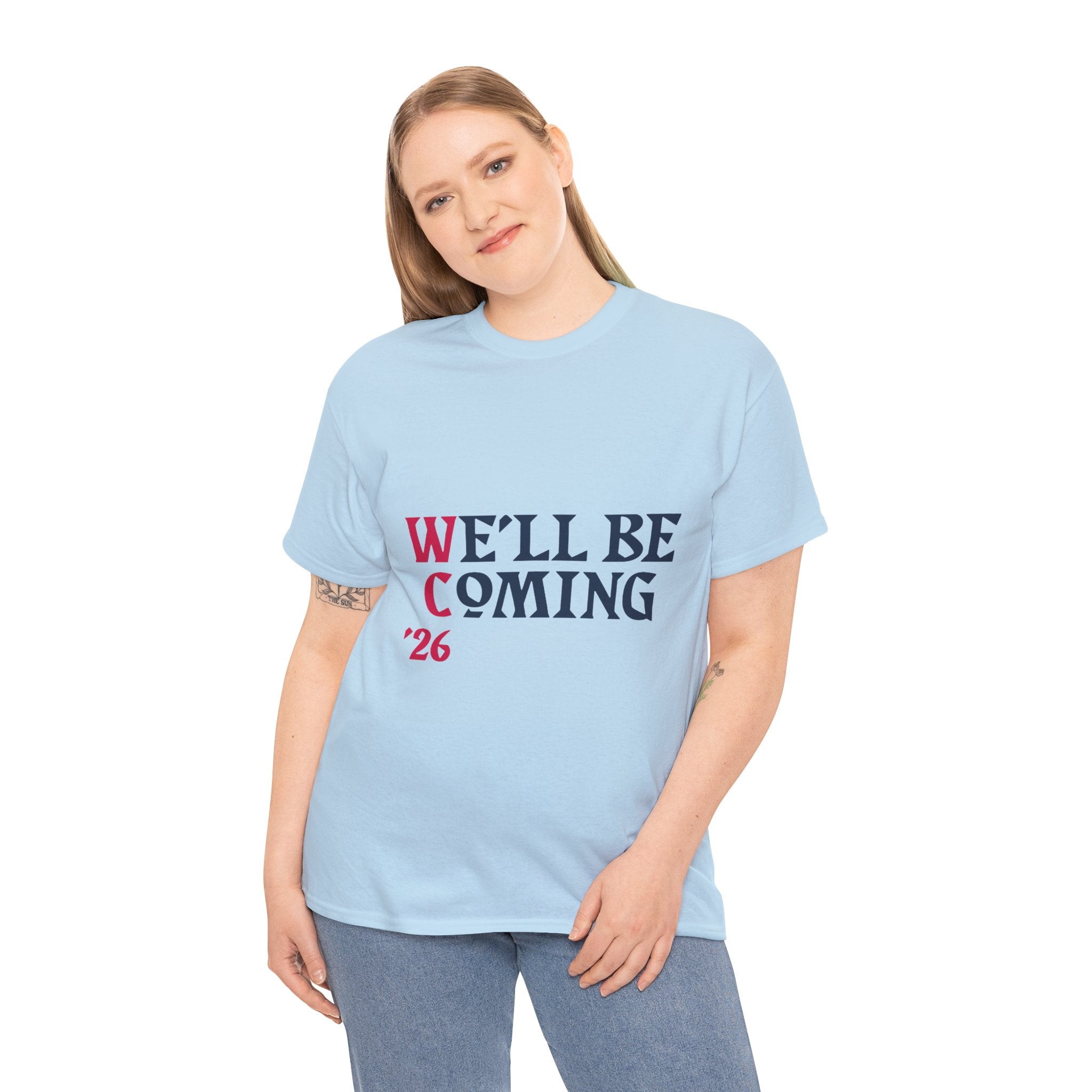 "We'll Be Coming '26" Scotland World Cup T-Shirt | Premium Tartan Army Fan Gear