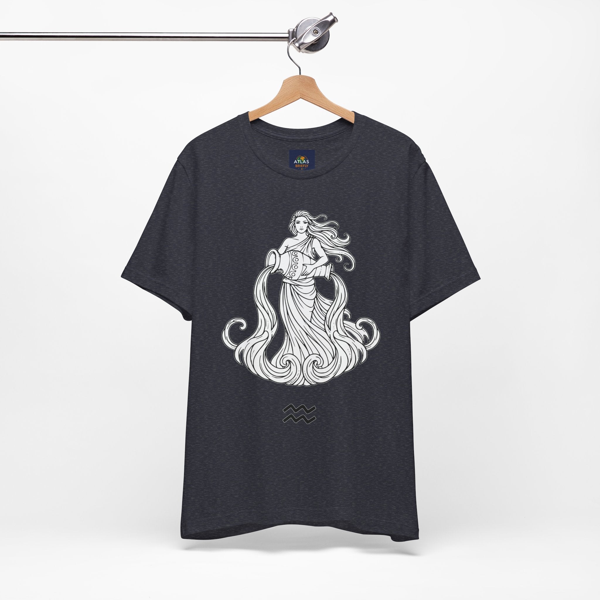 Aquarius Zodiac Tee - Unisex Astrology T-Shirt for Trendy Style