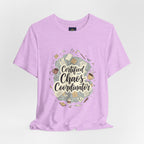 Certified Chaos Coordinator T-Shirt - Funny Mom Teacher Gift | Organized Chaos Tee - Atlas Briefly