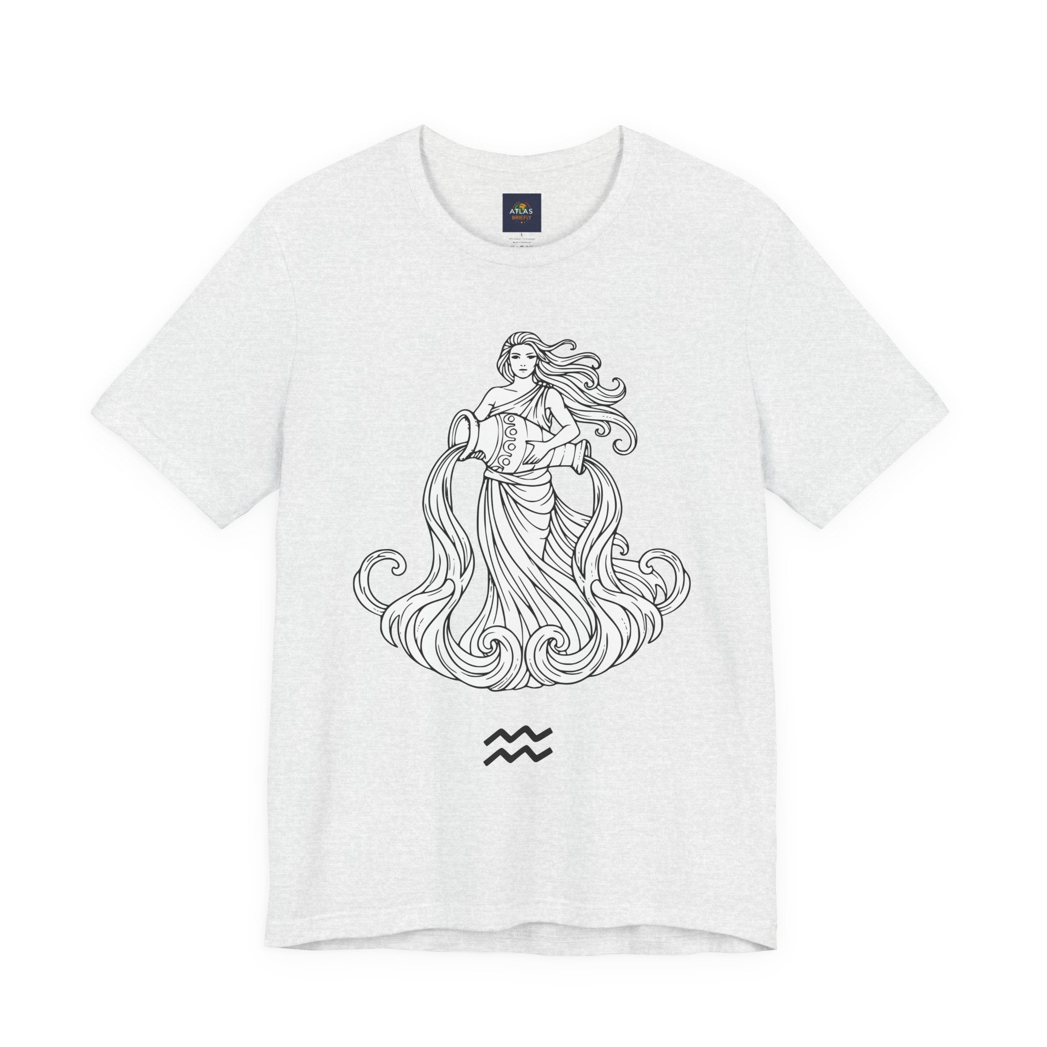 Aquarius Zodiac Tee - Unisex Astrology T-Shirt for Trendy Style