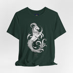 Capricorn Zodiac Tee - Unisex Minimalist Horoscope Shirt in Black and White