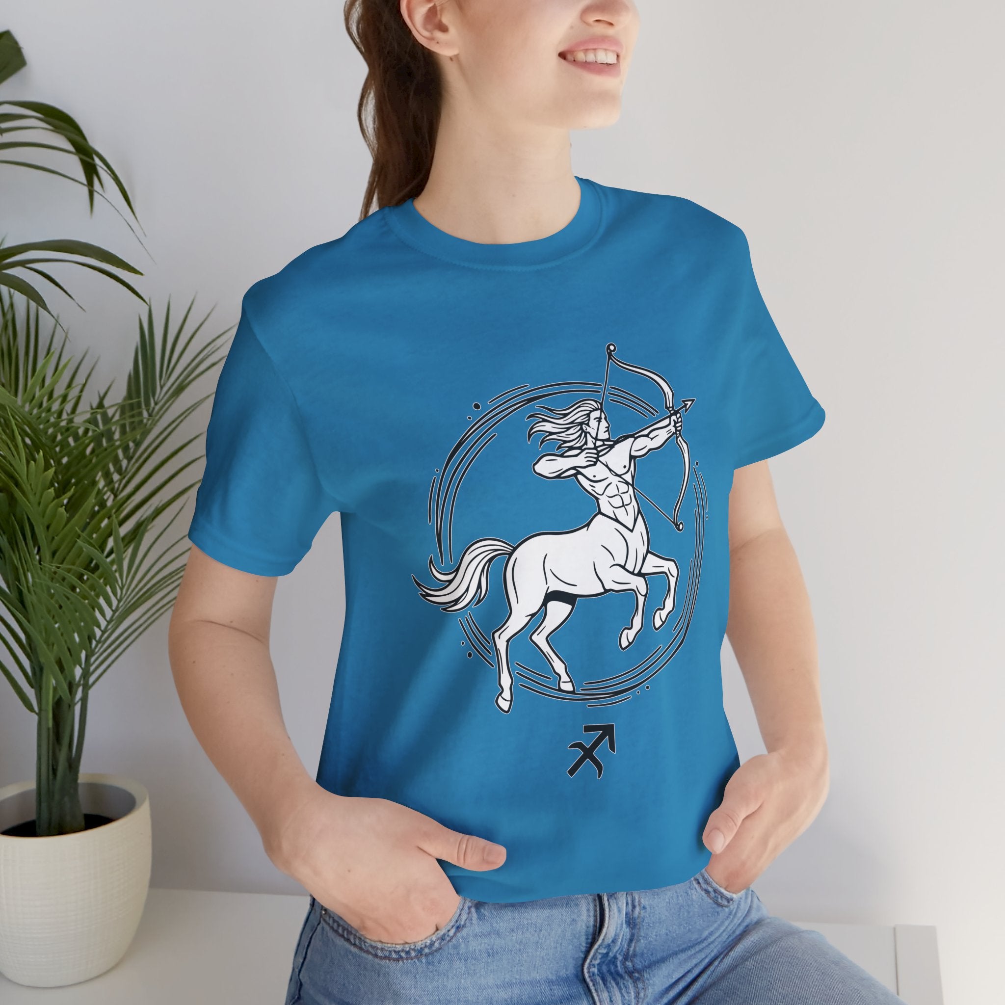 Sagittarius Zodiac Tee for Unisex Wear