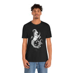 Capricorn Zodiac Tee - Unisex Minimalist Horoscope Shirt in Black and White