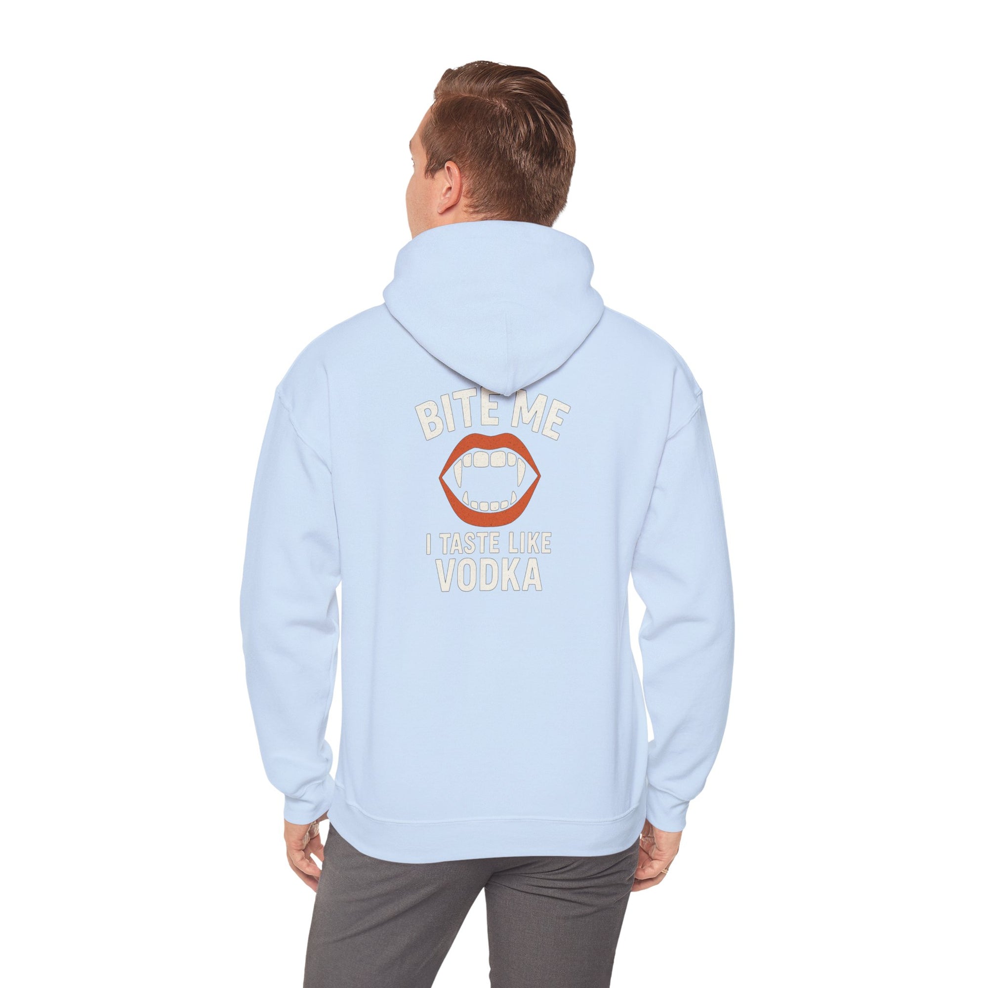 Vodka Vampire Hoodie - Bite Me I taste like Vodka