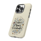 Certified Chaos Coordinator Phone Case - Funny Mom Teacher Mobile Cover | Organized Chaos Gift - Atlas Briefly