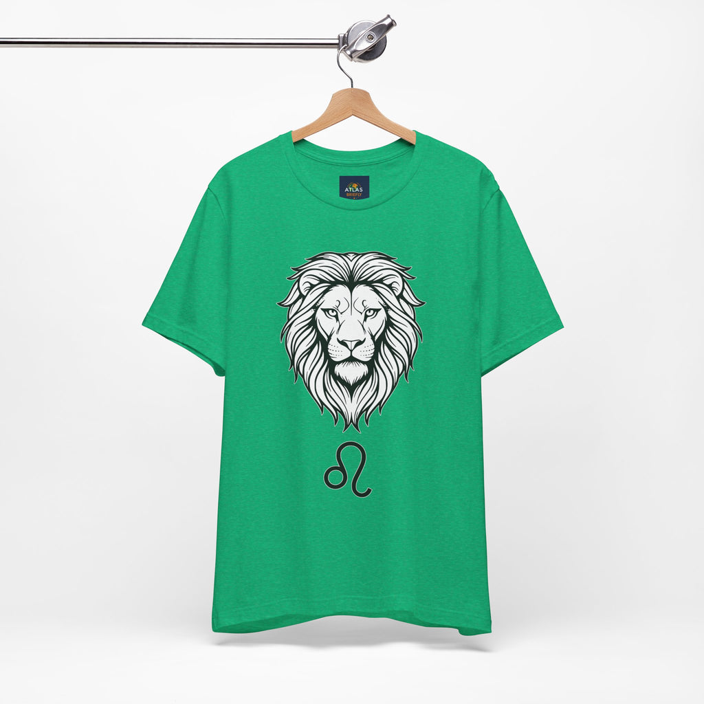 Leo Zodiac T-shirt- Black & White Leo unisex Shirt