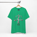 Libra Zodiac Tee - Stylish Unisex Minimalist Black and White Design