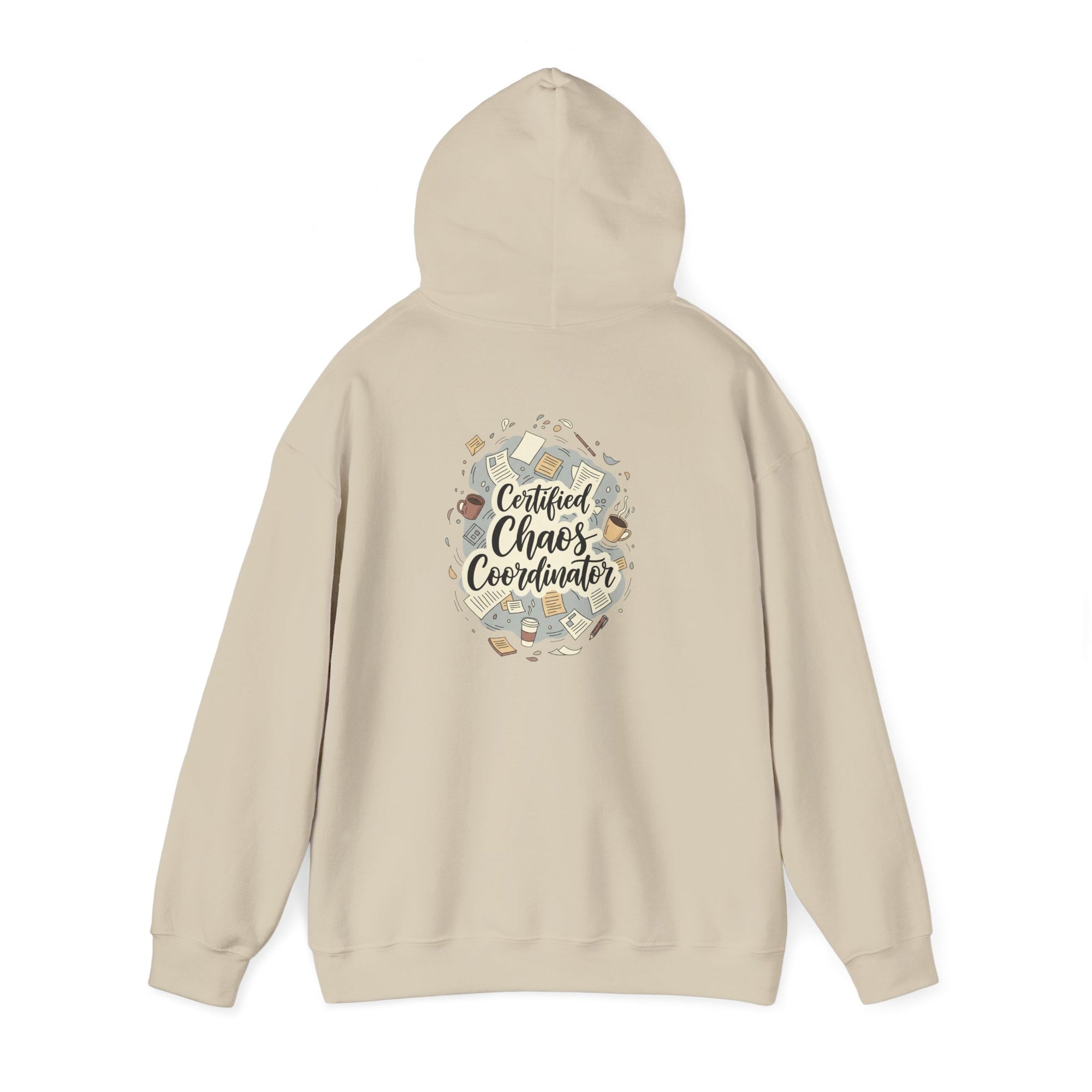 Certified Chaos Coordinator Hoodie - Funny Mom Teacher Gift | Organized Chaos Sweatshirt - Atlas Briefly