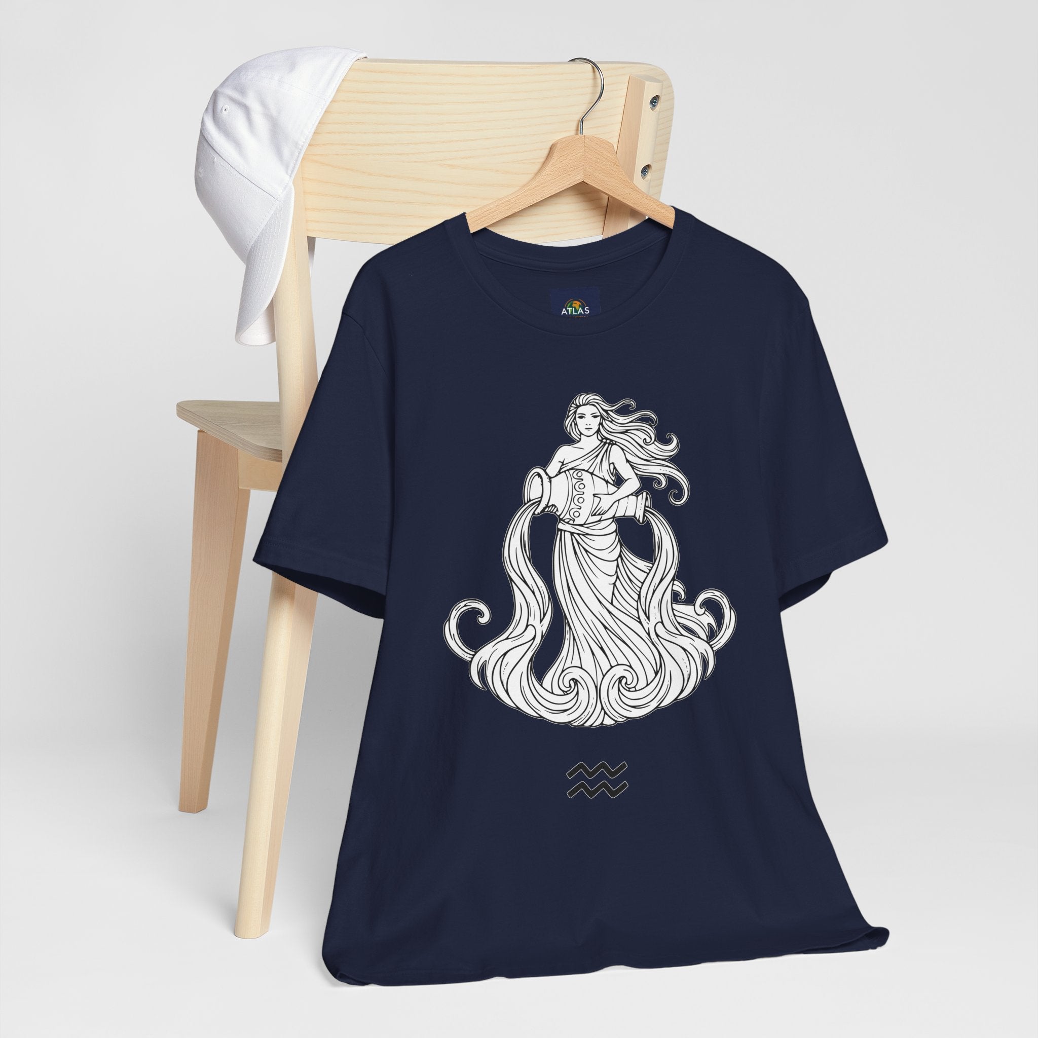 Aquarius Zodiac Tee - Unisex Astrology T-Shirt for Trendy Style