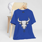 Taurus Zodiac T-Shirt - Minimalist Black and White Unisex T-Shirt