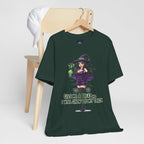 Sexy Witch Halloween T-Shirt - Flirty Witch Costume Tee | Trick or Treat Halloween Shirt - Atlas Briefly