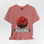 German Shepherd T-Shirt - Jurassic Bark Design | Unique Dog Lover Gift & Worldwide Shipping - Atlas Briefly