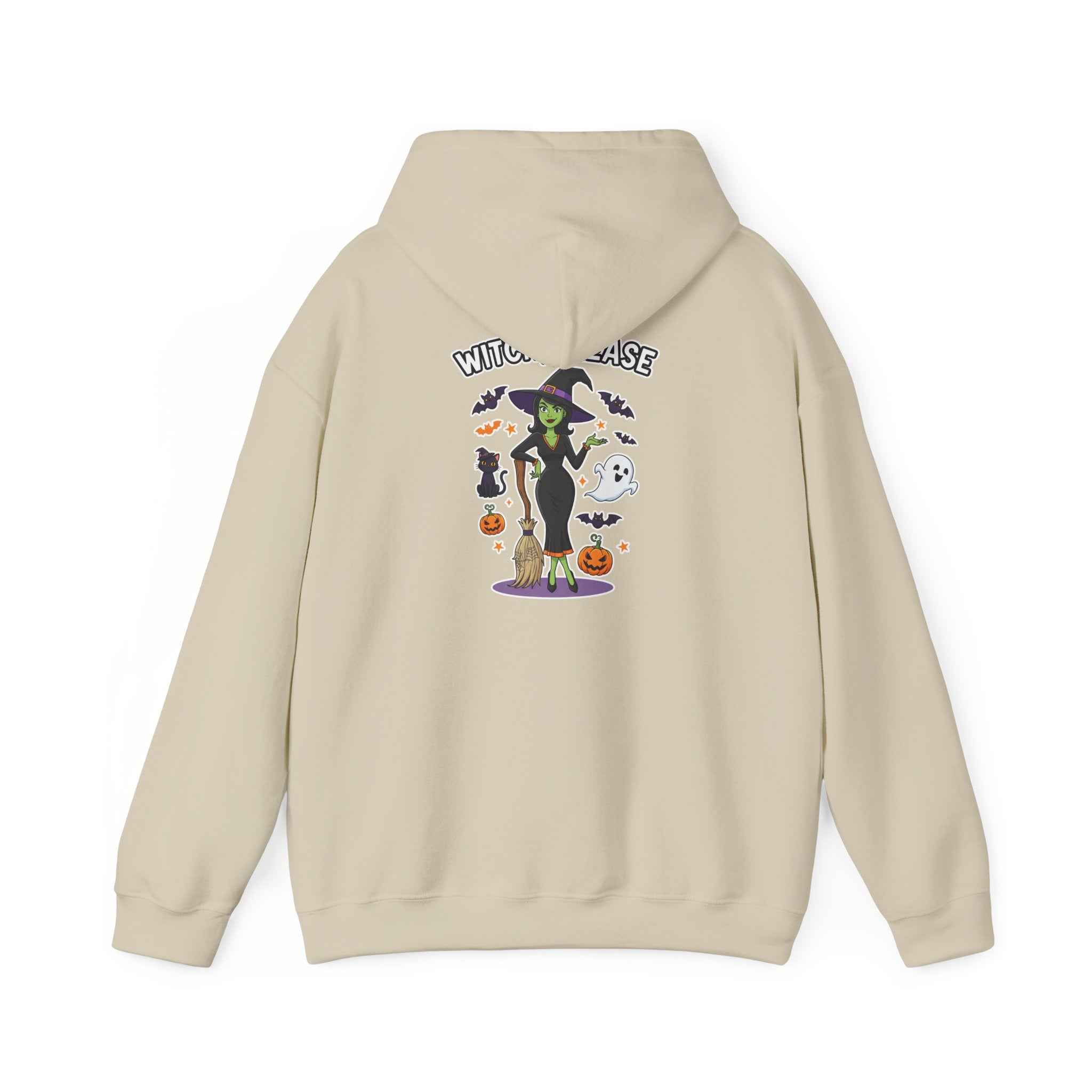 Witch Please Halloween Hoodie - Sassy Witch Sweatshirt for Spooky Season - Atlas Briefly