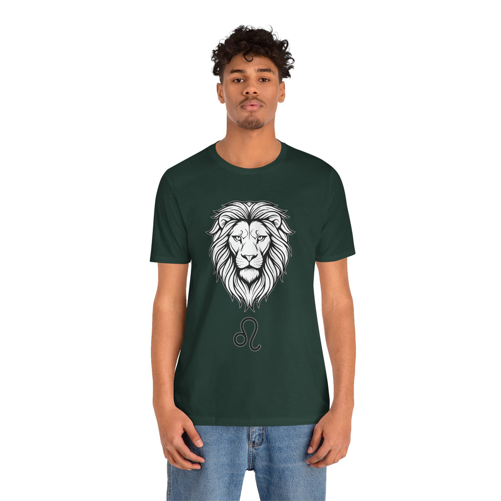Leo Zodiac T-shirt- Black & White Leo unisex Shirt