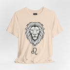 Leo Zodiac T-shirt- Black & White Leo unisex Shirt