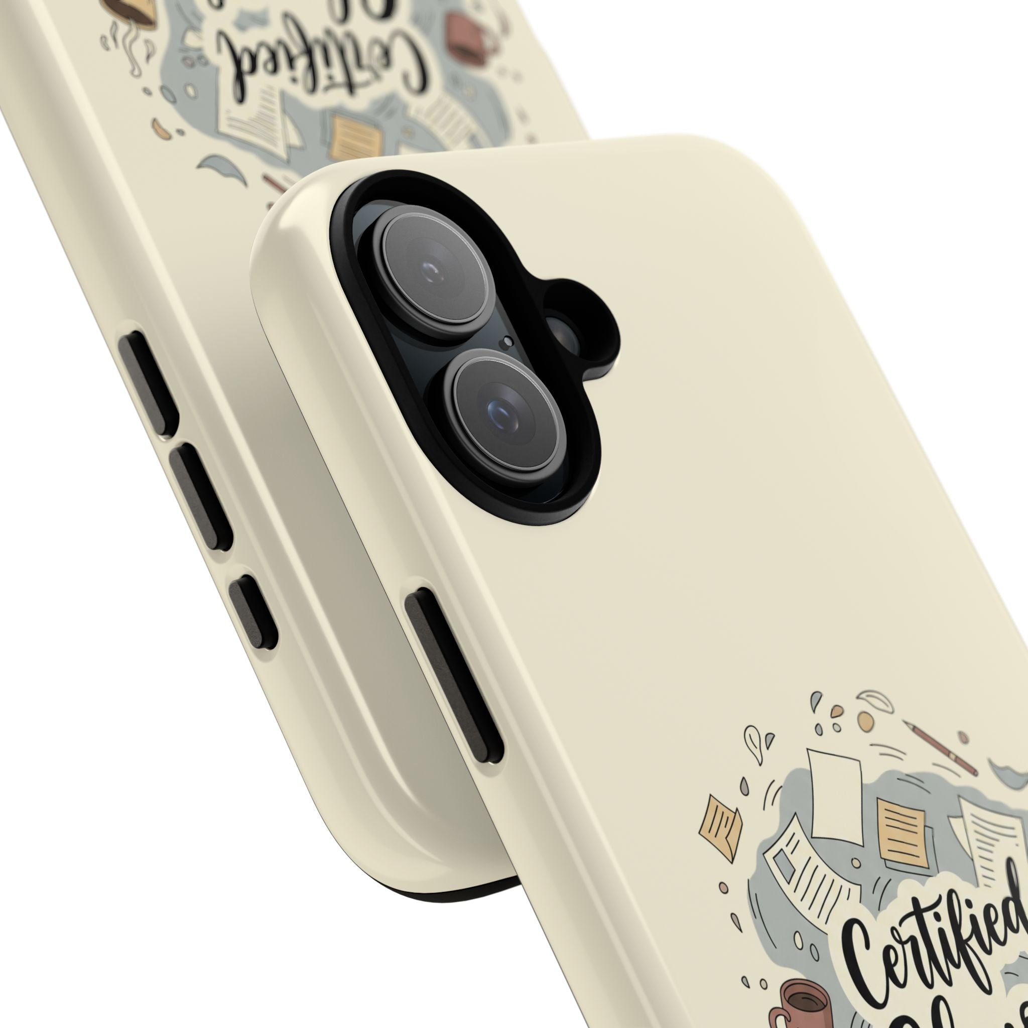 Certified Chaos Coordinator Phone Case - Funny Mom Teacher Mobile Cover | Organized Chaos Gift - Atlas Briefly