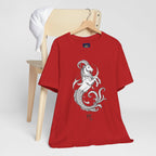 Capricorn Zodiac Tee - Unisex Minimalist Horoscope Shirt in Black and White