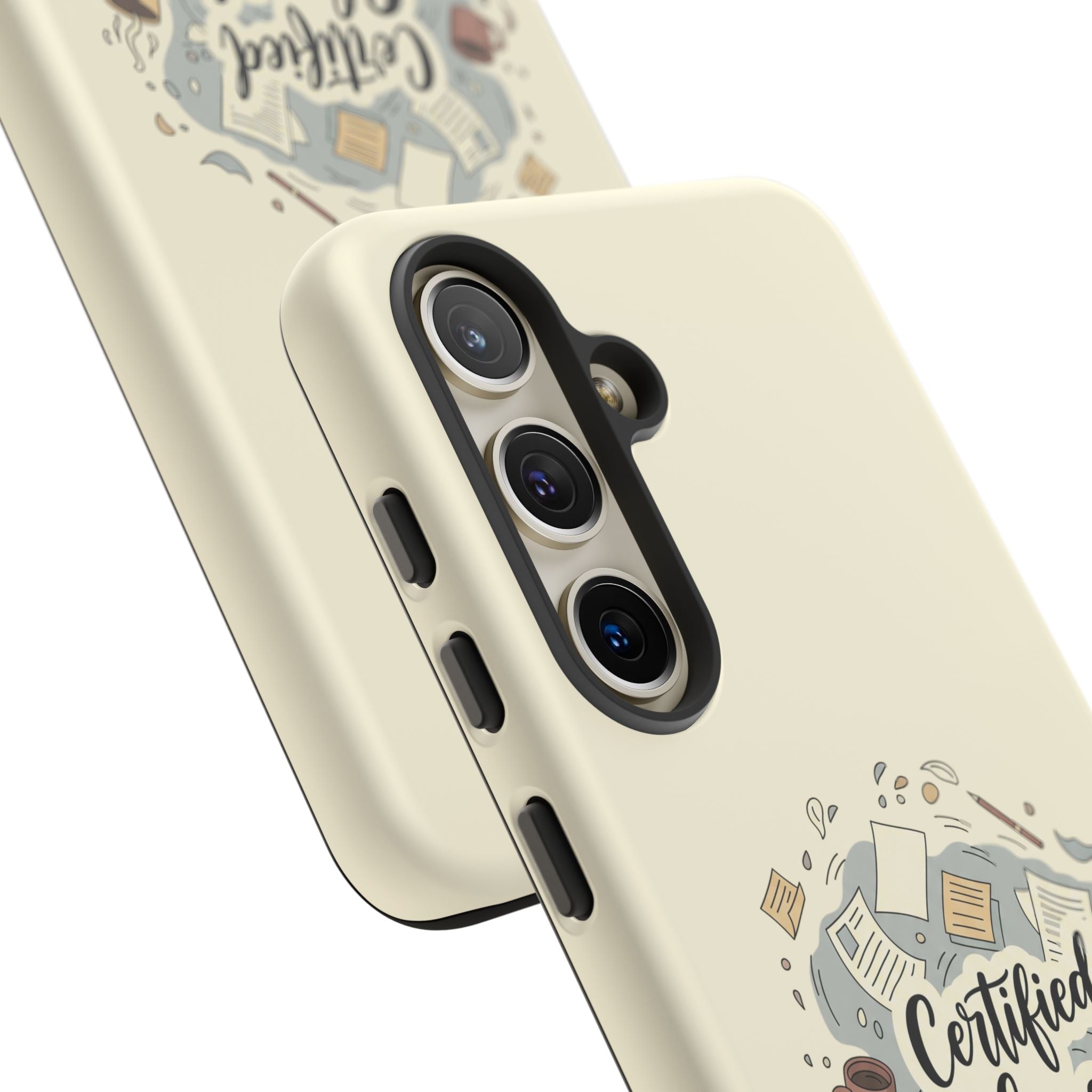 Certified Chaos Coordinator Phone Case - Funny Mom Teacher Mobile Cover | Organized Chaos Gift - Atlas Briefly