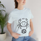 Cancer Horoscope T-Shirt - Stylish Astrology Tee for Cancer Zodiac Sign
