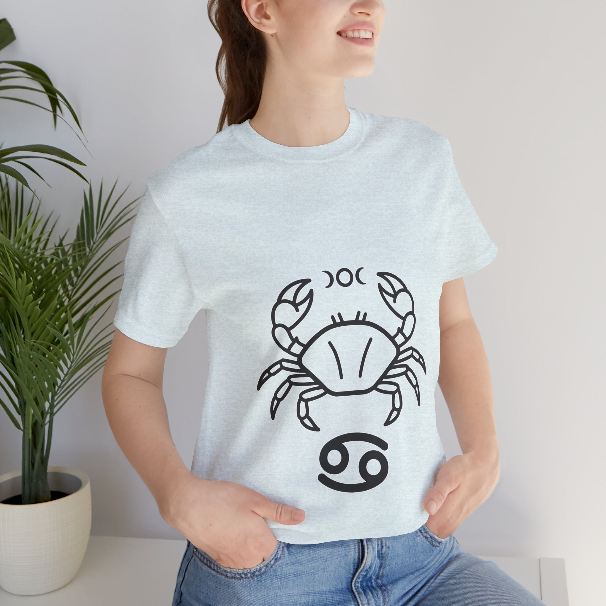 Cancer Horoscope T-Shirt - Stylish Astrology Tee for Cancer Zodiac Sign