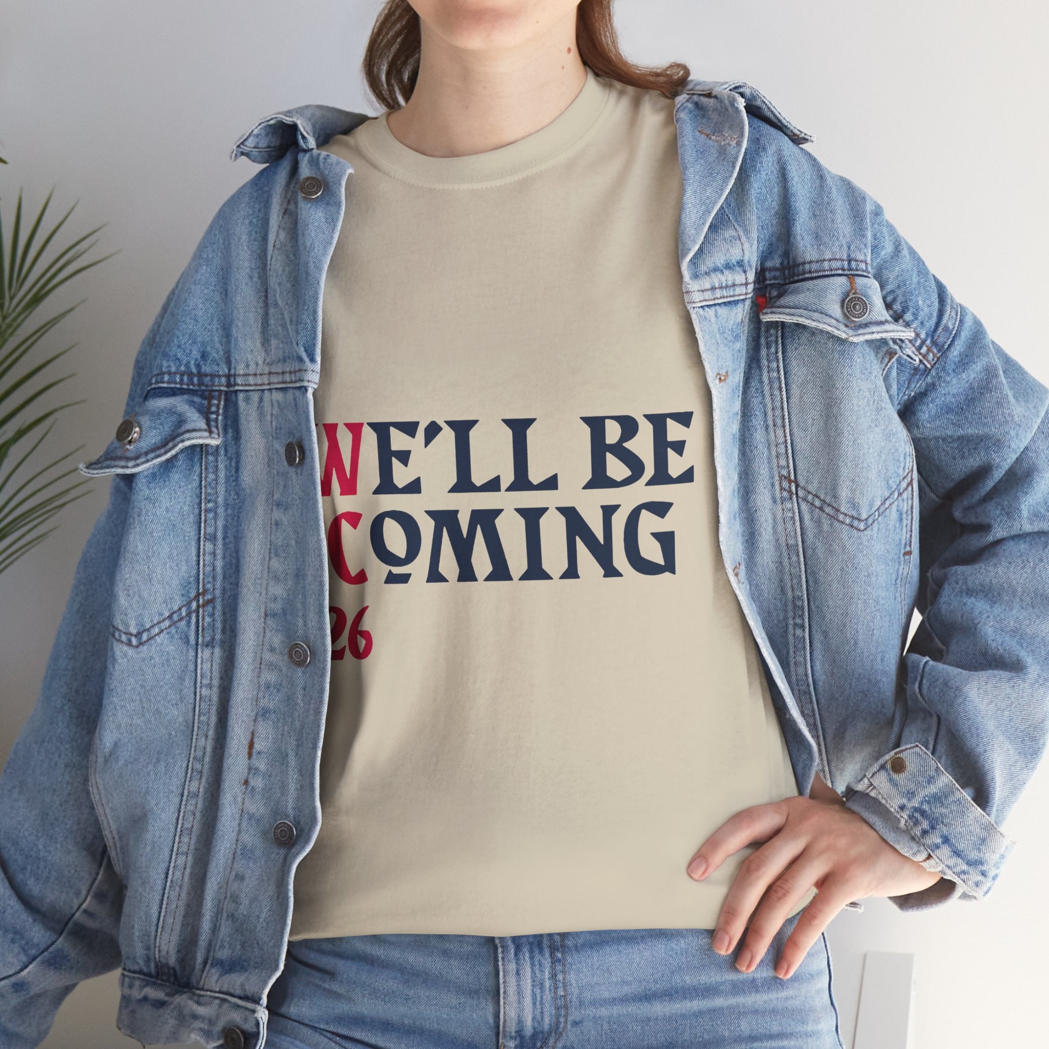 "We'll Be Coming '26" Scotland World Cup T-Shirt | Premium Tartan Army Fan Gear