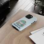 NamasTe-Rex Meditating Dinosaur Phone Case - Funny Yoga T-Rex Mobile Cover | Zen Tech Gift - Atlas Briefly