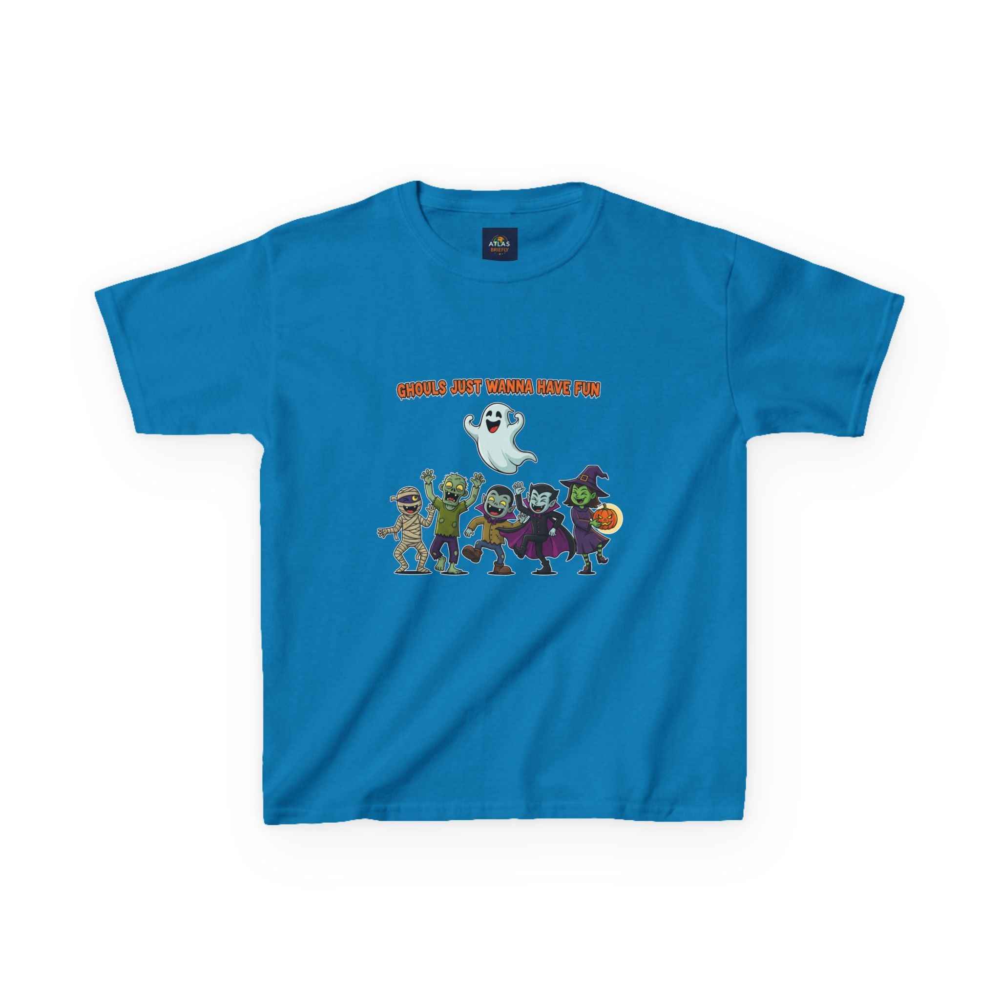 Ghouls Just Wanna Have Fun T-Shirt for Kids - Perfect Halloween Apparel - Atlas Briefly