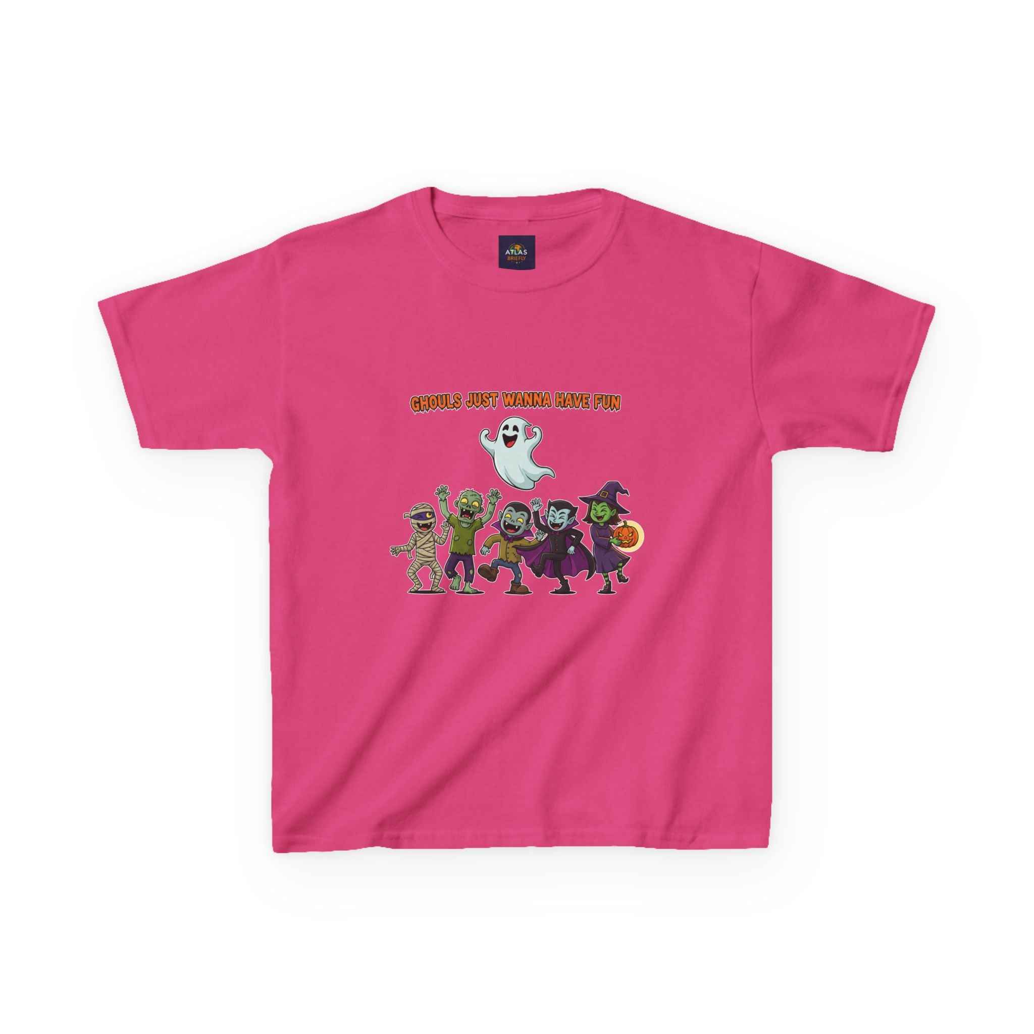 Ghouls Just Wanna Have Fun T-Shirt for Kids - Perfect Halloween Apparel - Atlas Briefly