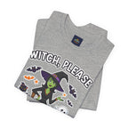 Witch Please Halloween T-Shirt - Sassy Witch Tee with Pumpkin Design | Funny Halloween Shirt - Atlas Briefly