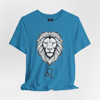 Leo Zodiac T-shirt- Black & White Leo unisex Shirt